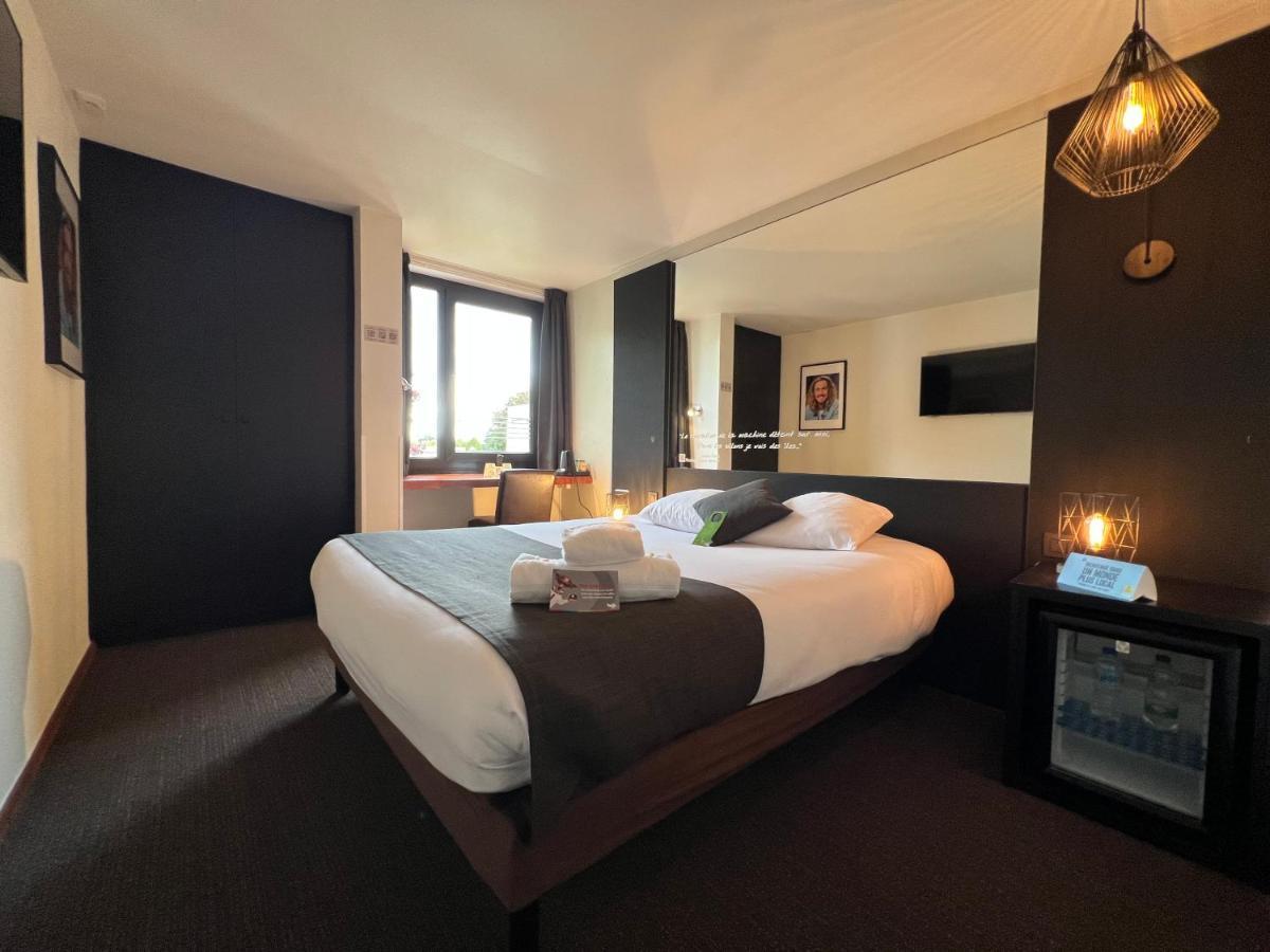 Logis Hotel Restaurant Des Acacias Lille Neuville En Ferrain נוביל-אן-פרה מראה חיצוני תמונה