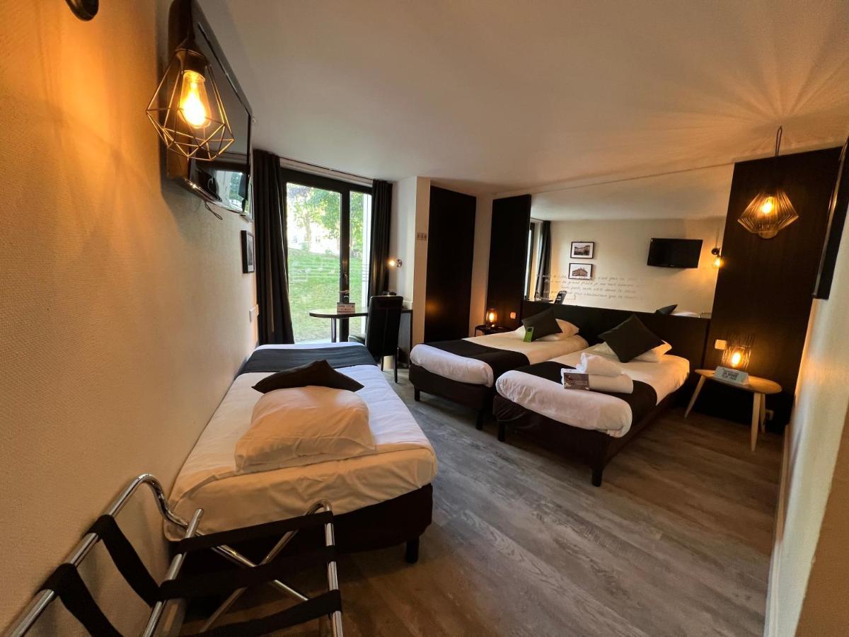 Logis Hotel Restaurant Des Acacias Lille Neuville En Ferrain נוביל-אן-פרה מראה חיצוני תמונה